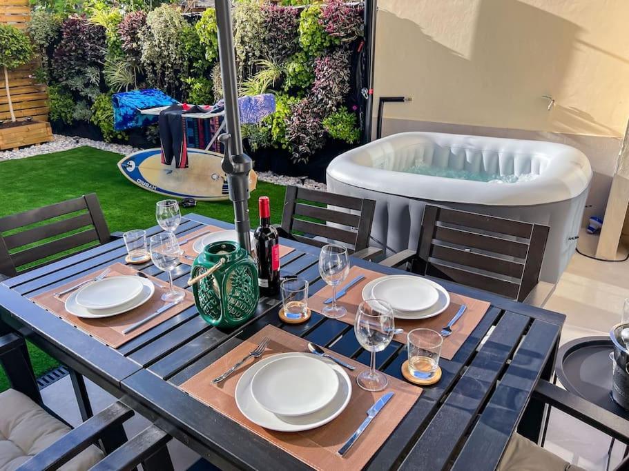 Relaxing Garden Los Cristianos Con Jacuzzi Y Barbacoa Arona  Εξωτερικό φωτογραφία